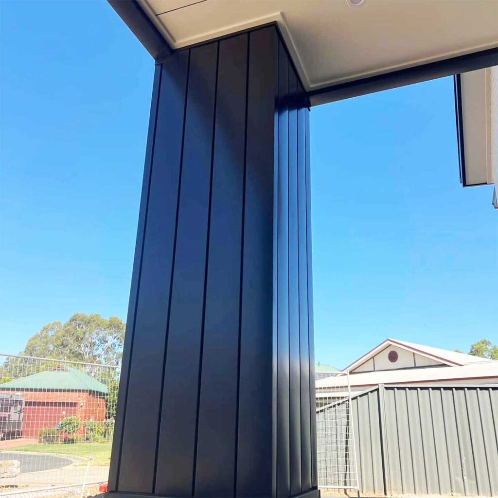North Central Sheetmetal Echuca sheet metal fabrication cladding pillar